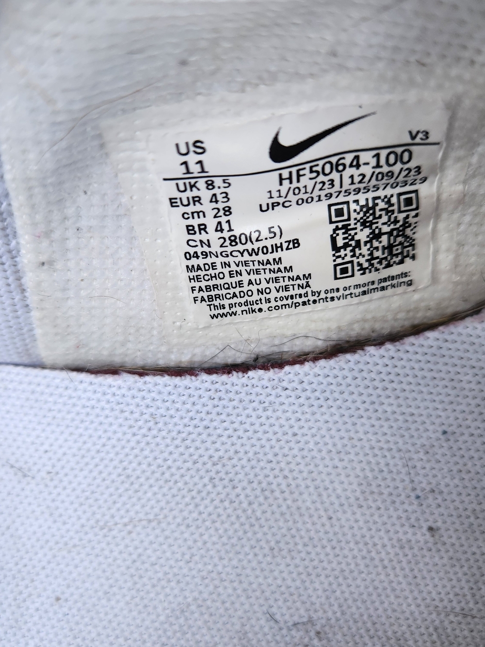 Nike Air Force 1 Shadow 90s Multi-Color White Photo Blue Alchemy Pink HF5064-100 - Picture 5 of 6